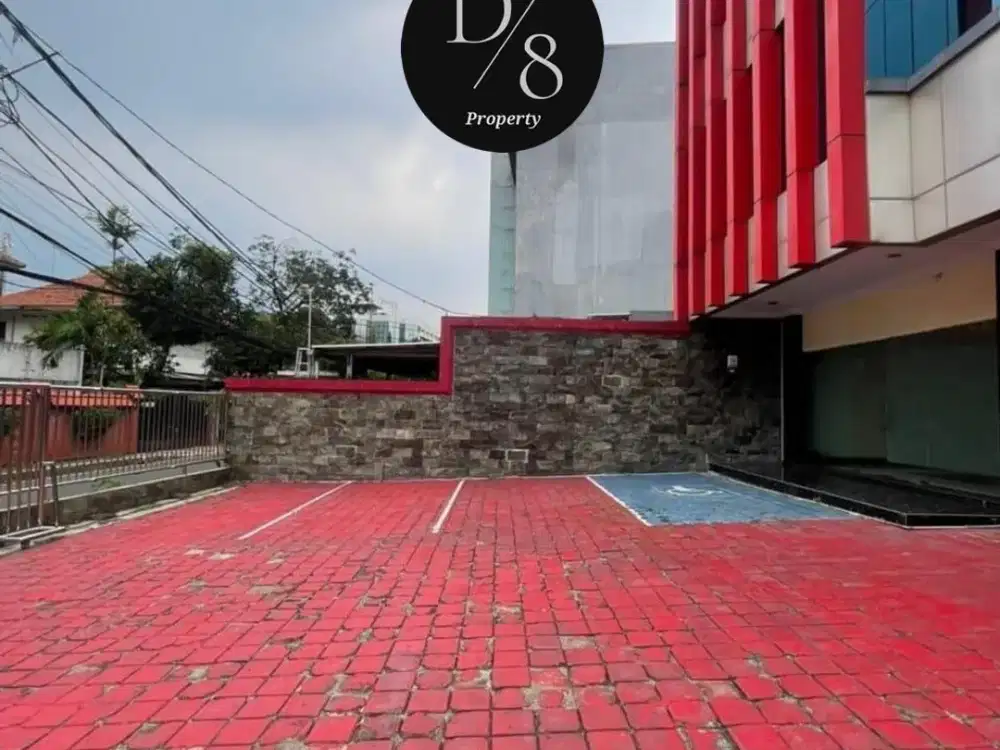 JUAL GEDUNG @MENTENG, Jantung Kota, 5 LT, LT 550 / LB 1850, SHM, Lift, Parkir Luas, Harga 48M