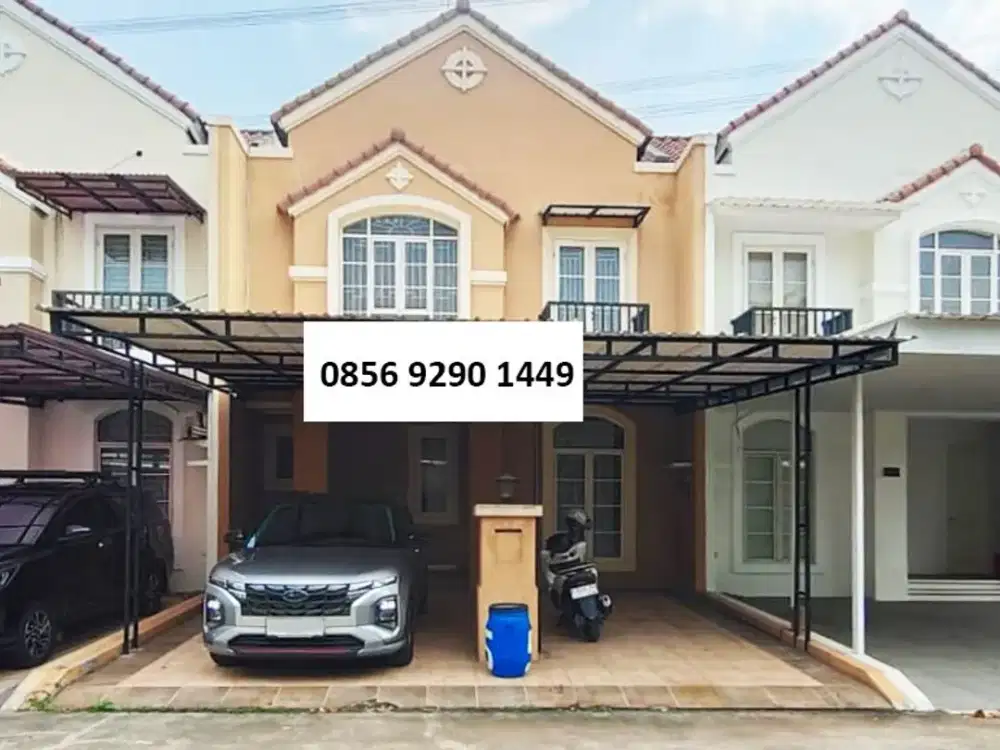 disewakan rumah 3 kamar di lippo karawaci. full furnish. dekat dengan UPH, UPHC, SDH, SPH, world harvest, supermal karawaci, siloam hospital