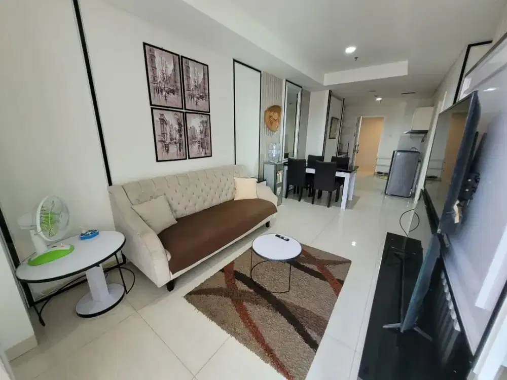 Disewakan Apartemen Grand Madison 2 Bedroom+1 Full Furnished Lantai Rendah
