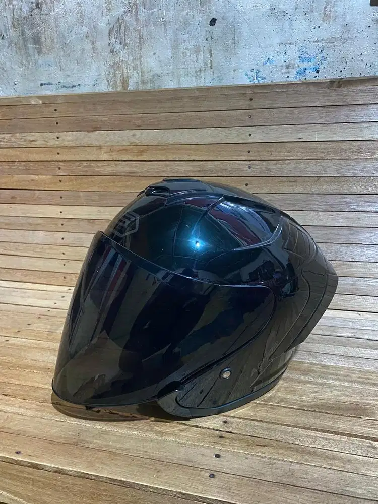 JS Helm Hitam Gagah