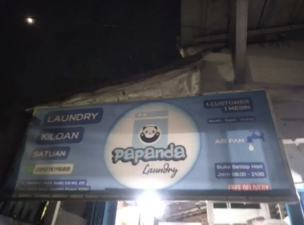 Di butuhkan karyawan loundry perempuan secepatnya