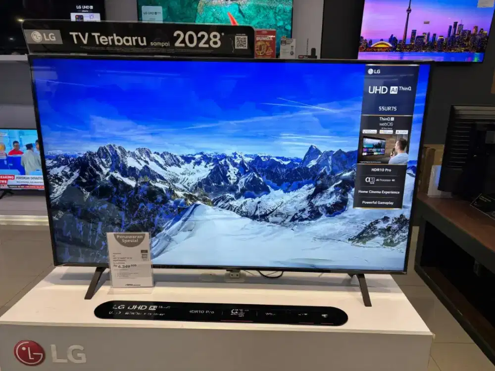 PROMO CREDIT TV LG 55 INC BUNGA 0% DP MULAI 0