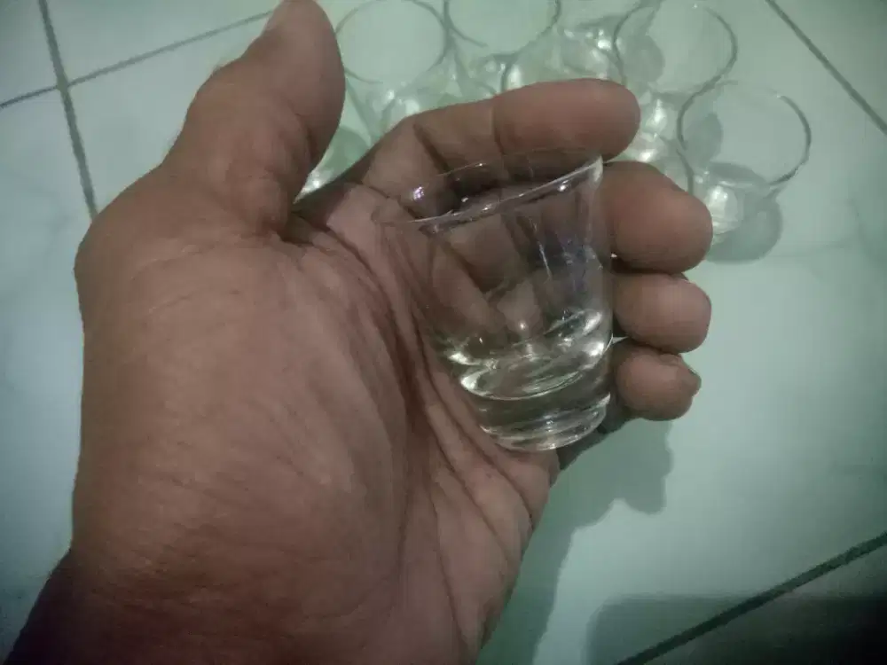 GELAS HAJI ZAM-ZAM IMUT DIAMETER 4 CM + KECIL 4,5 CM