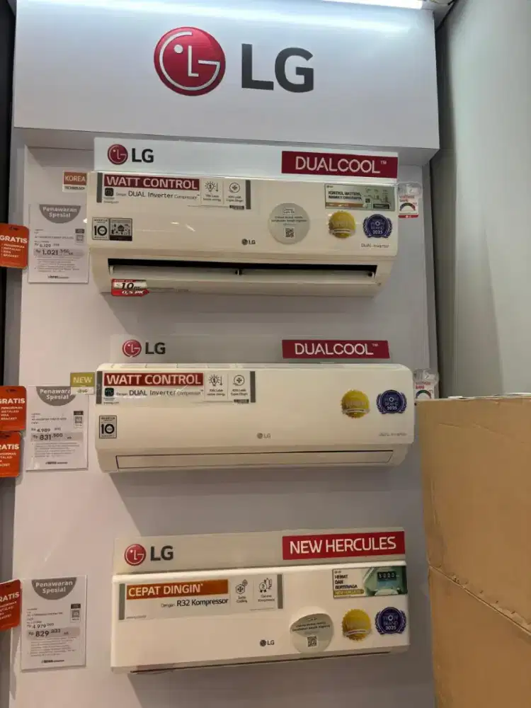 PROMO CREDIT AC LG BUNGA 0% TANPA DP