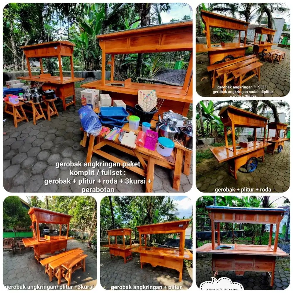 Jual Gerobak kuliner ANGKRINGAN, BAKSO, MIESO, MIE AYAM COD SEMARANG2