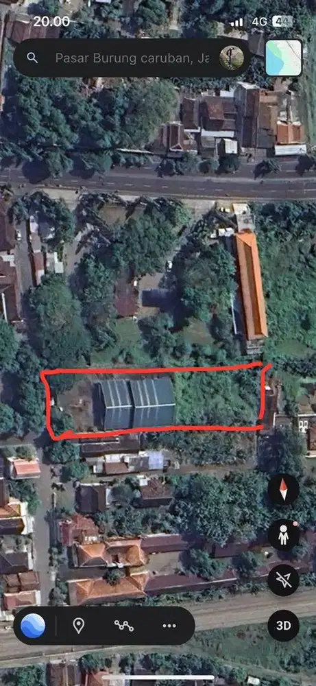 DISEWAKAN TANAH BANGUNAN MADIUN 2882m