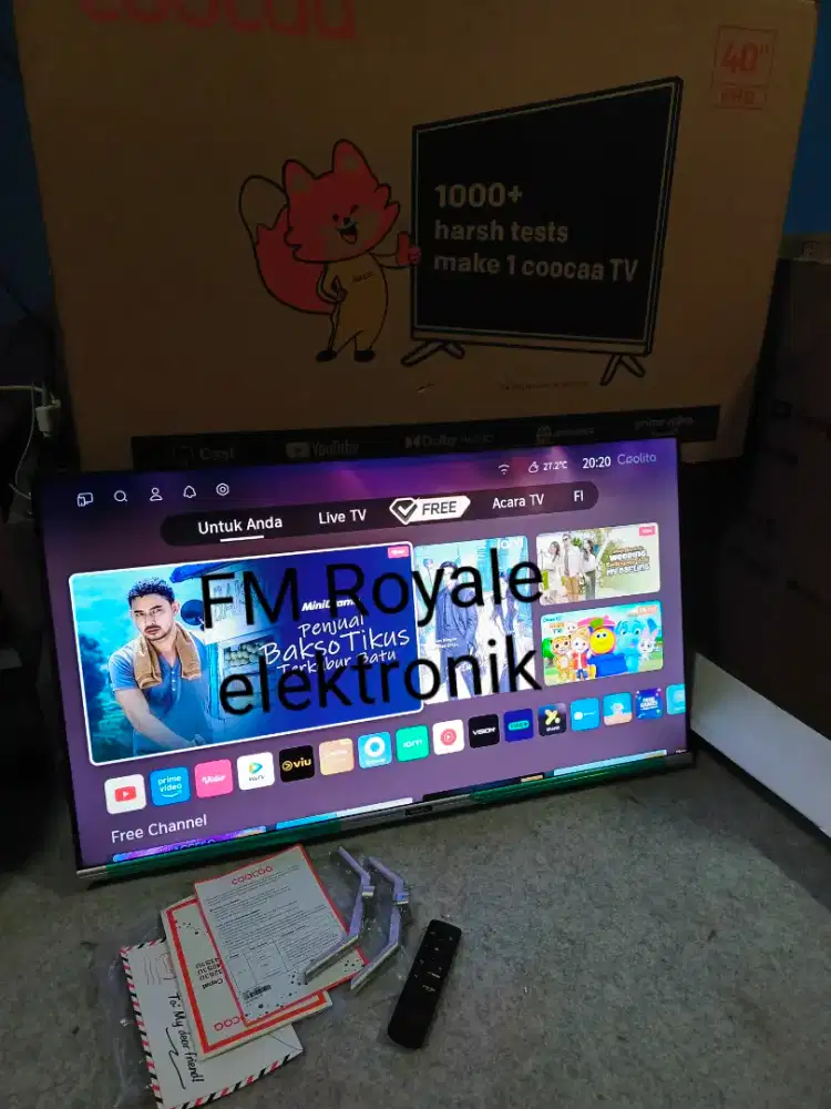 Coocaa smart tv 40