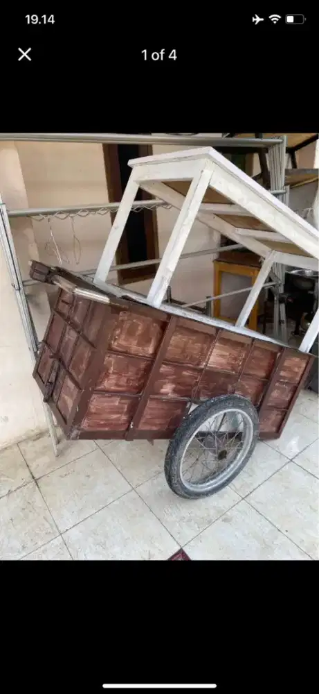 Jual gerobak barang dari besi