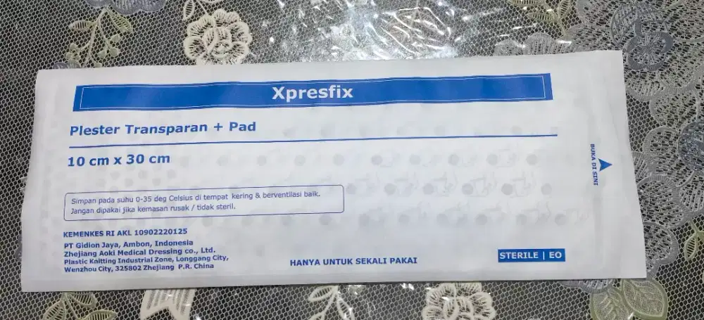 Plaster transparant xpresfix 10x30 cm