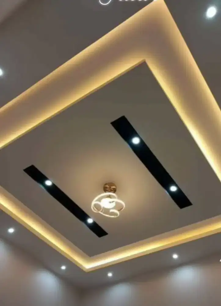 Pengecatan & plafon gypsum PVC