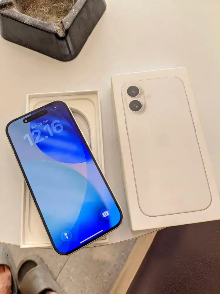 iPhone 16 128GB iBox White Fullshet