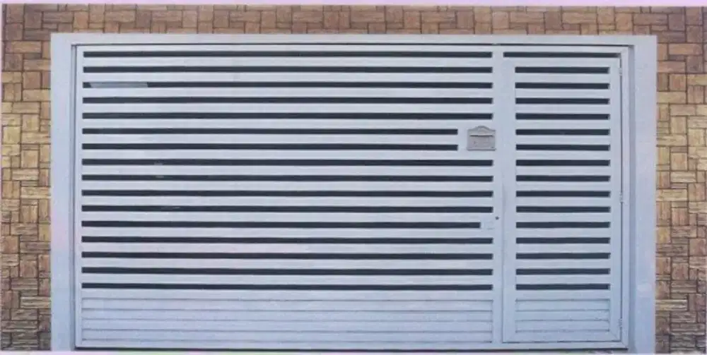 Pagar rumah minimalis,besi hollo galvanis