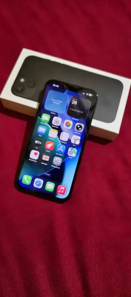 Iphone 13 midnight fullset 128gb all operator