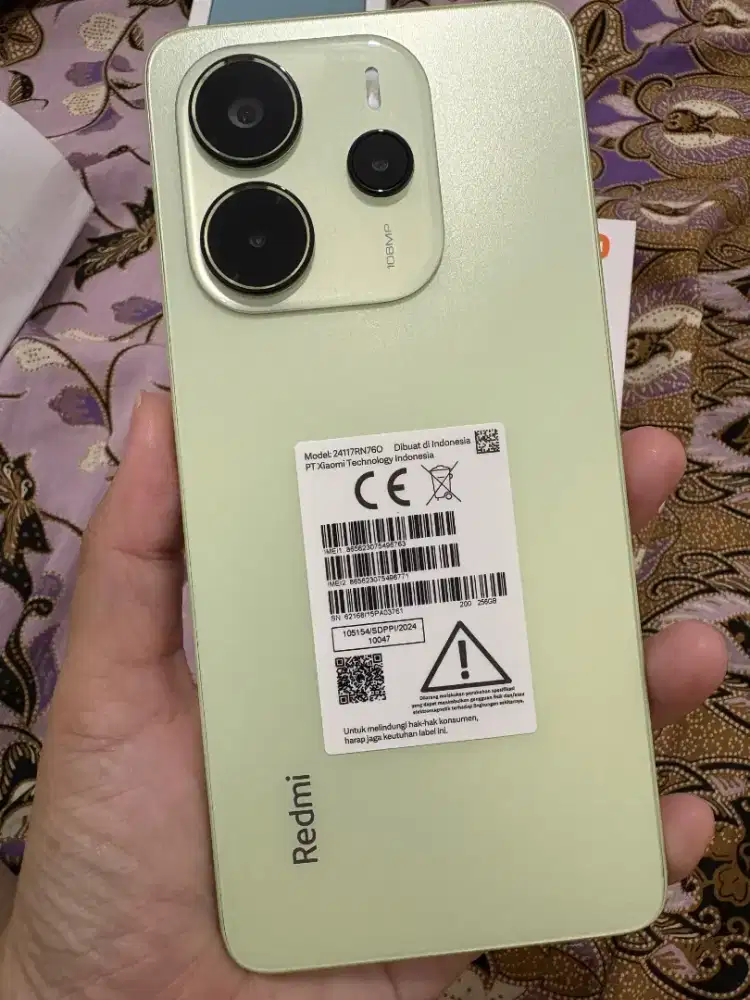 FOR SALE REDMI NOTE 14 , Garansi April 2026
