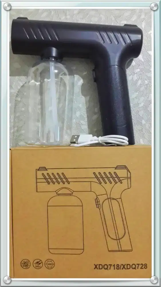Nano Gun Spray & Portable UVC Sterilizer