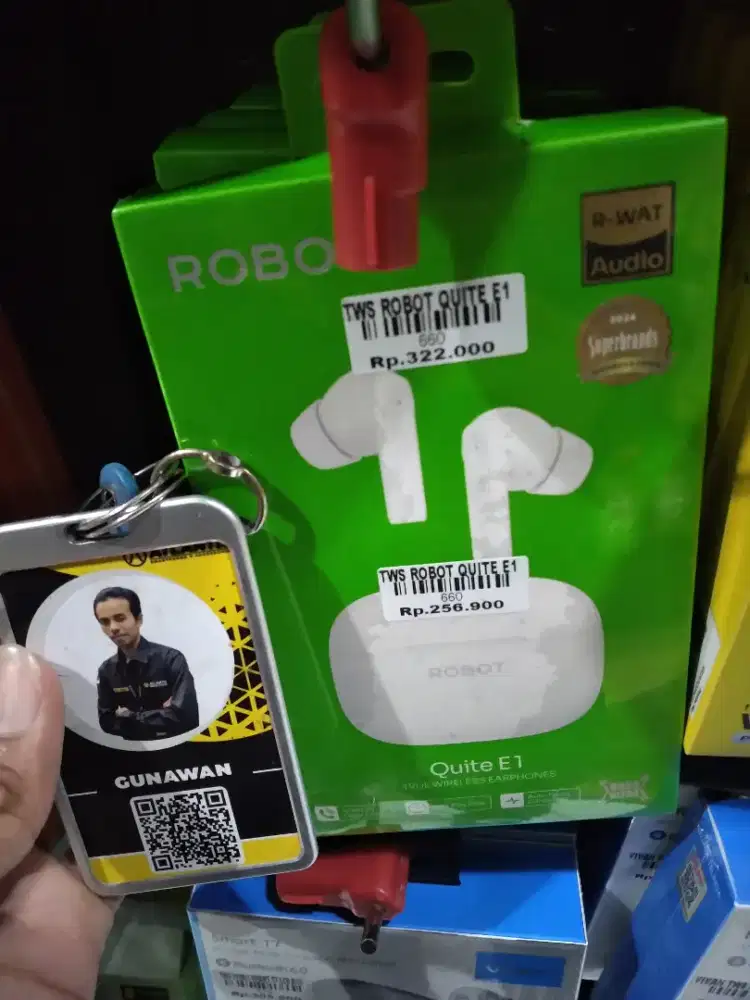 Headset BT ROBOT QUITE E1 ATLANTIS DAHSYAT