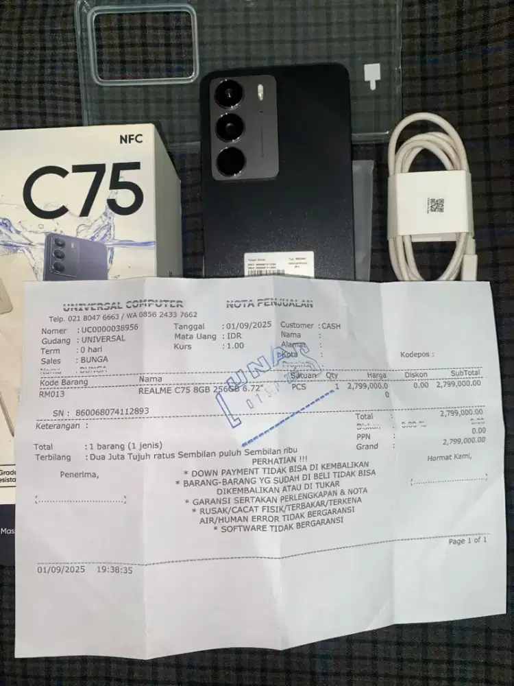 Realme C75 8/256gb