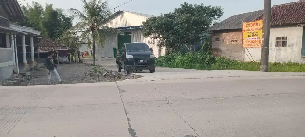 Di jual/sewa gudang baru.