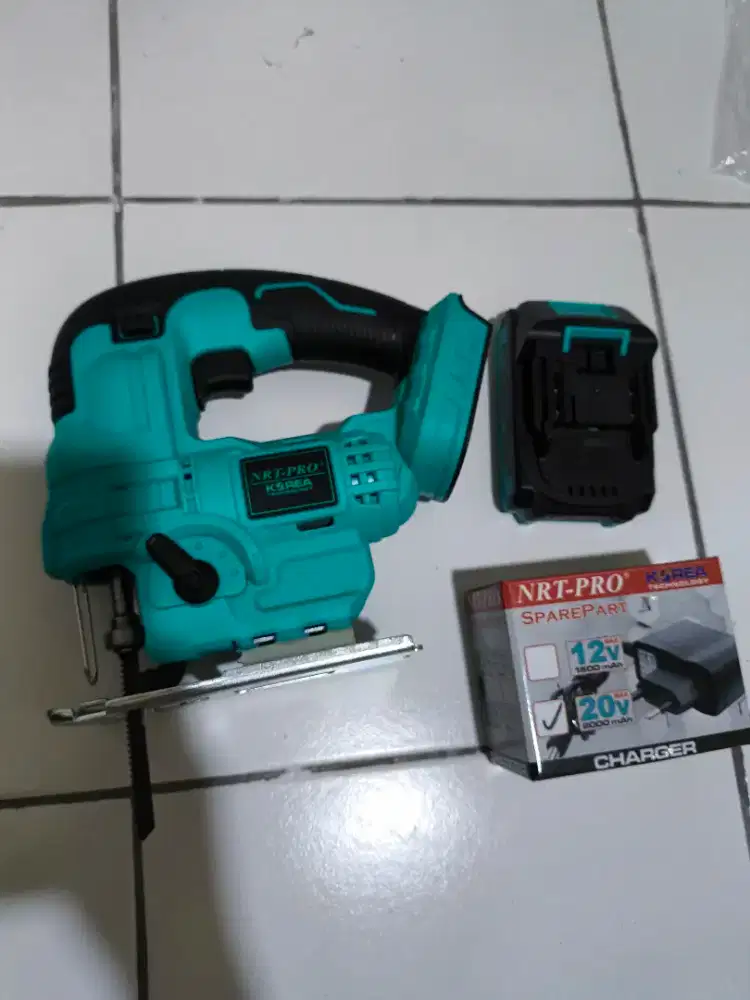 Mesin Jigsaw NRT PRO JV 65 DC Batre