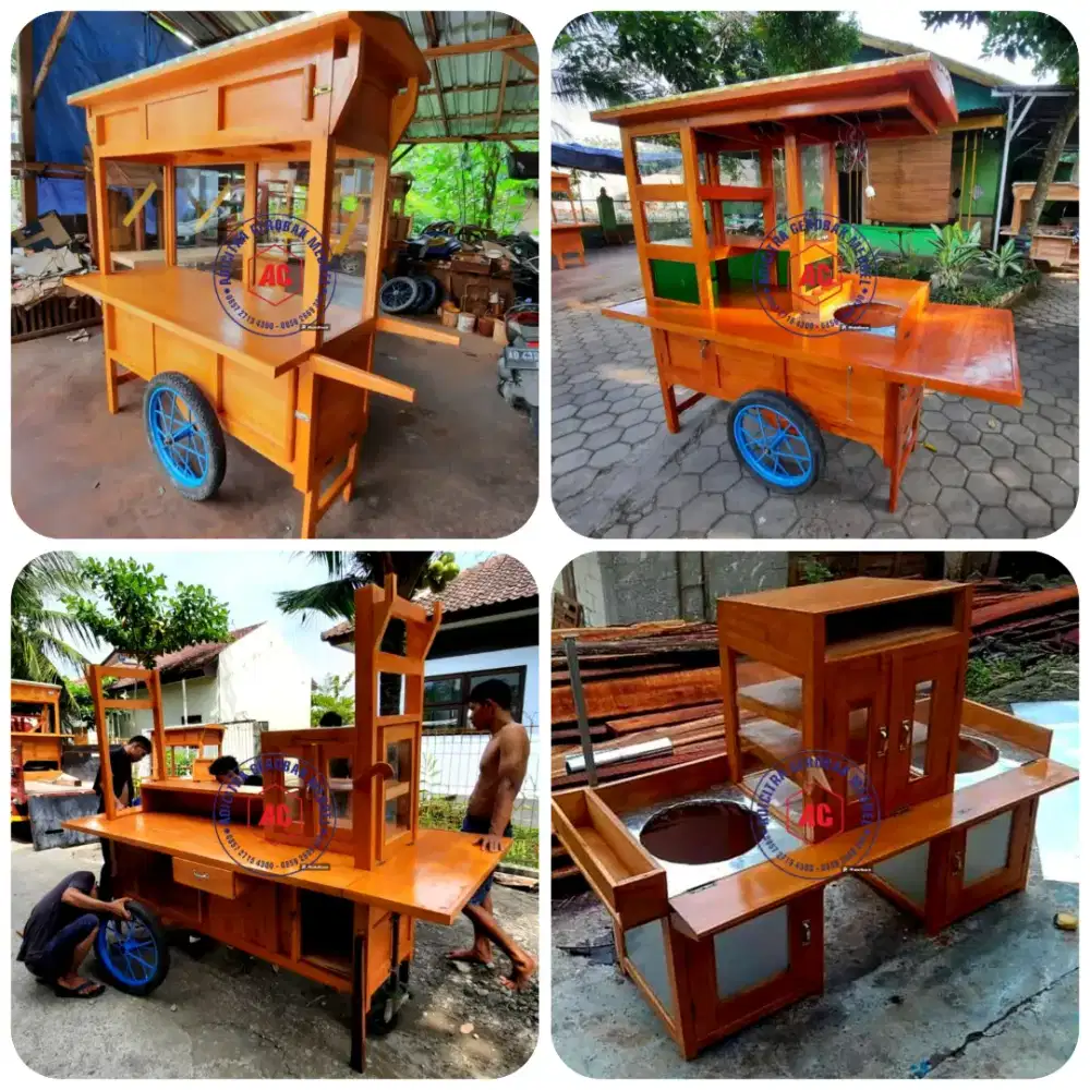 Jual Gerobak kuliner ANGKRINGAN, BAKSO, MIESO, MIE AYAM COD YOGYAKARTA