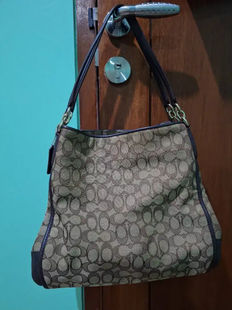 Tas Coach Asli warna cokelat