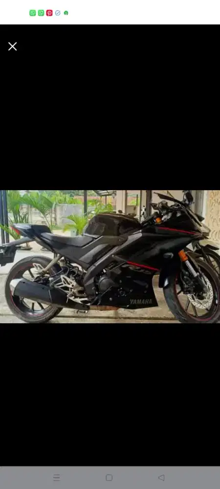 YAMAHA R15 v3 siap pakai