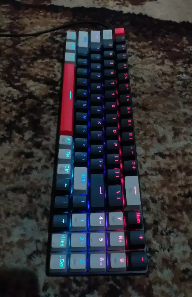 Keyboard gaming led
