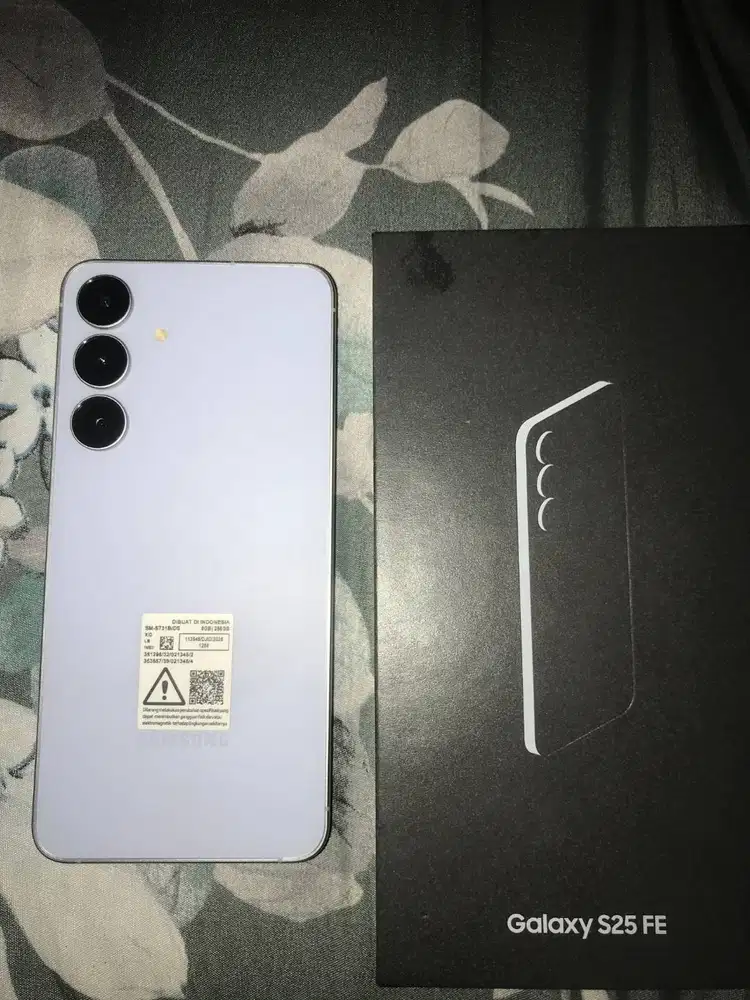 Samsung S25 FE 8/256GB Icy Blue Nota Resmi SEIN