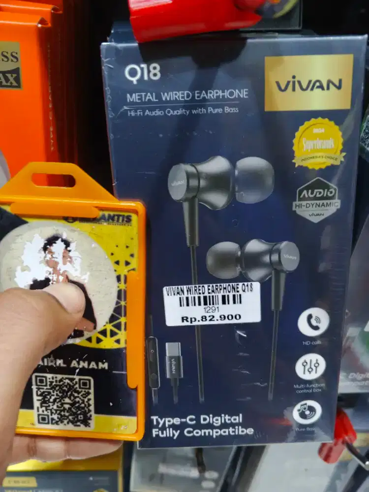 HEADSET VIVAN Q18 TYPE C