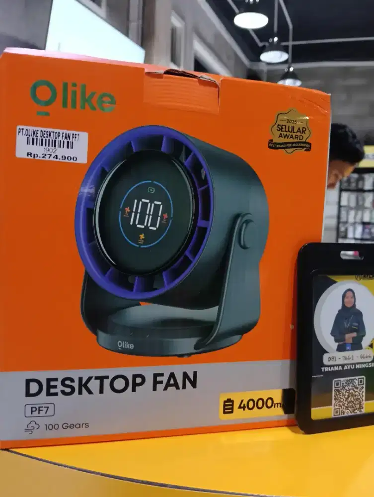 PT OLIKE DESKTOP FAN PF7 | ATLANTIS DAHSYAT