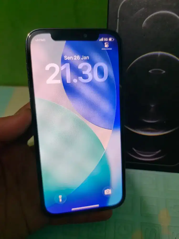 Iphone 12 Pro Beacukai Mulus Fullset Terawat