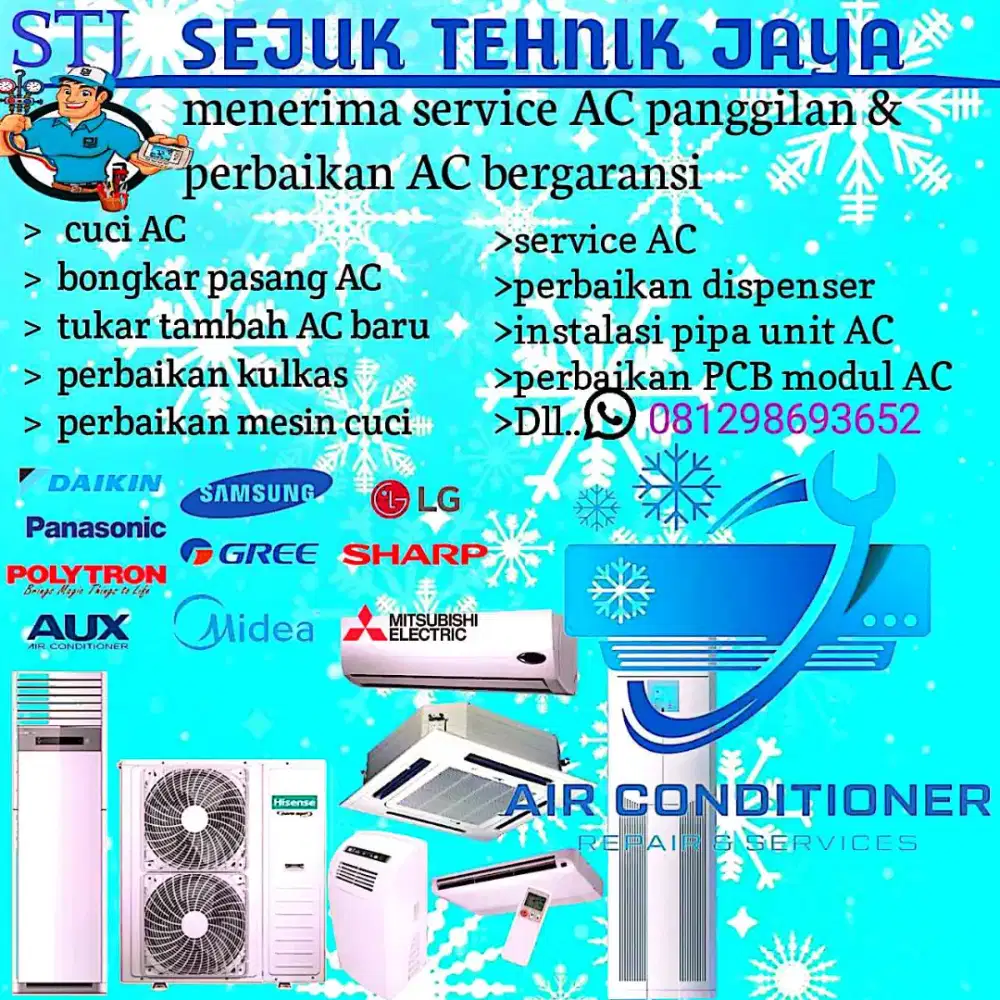 Jasa service AC  dan perbaikan
