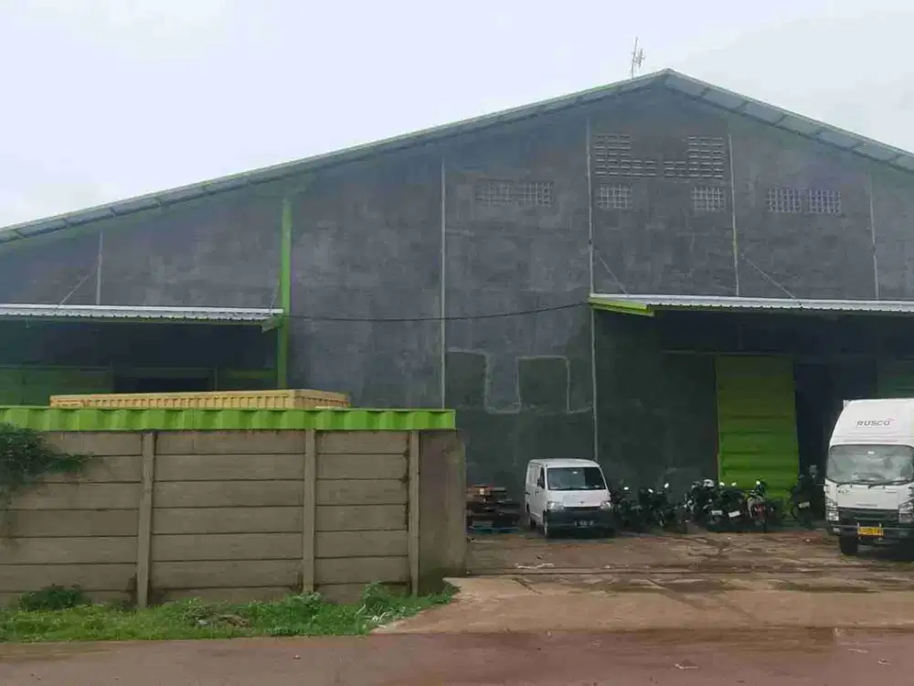 Disewakan Gudang baru dan rapi Bayur sepatan