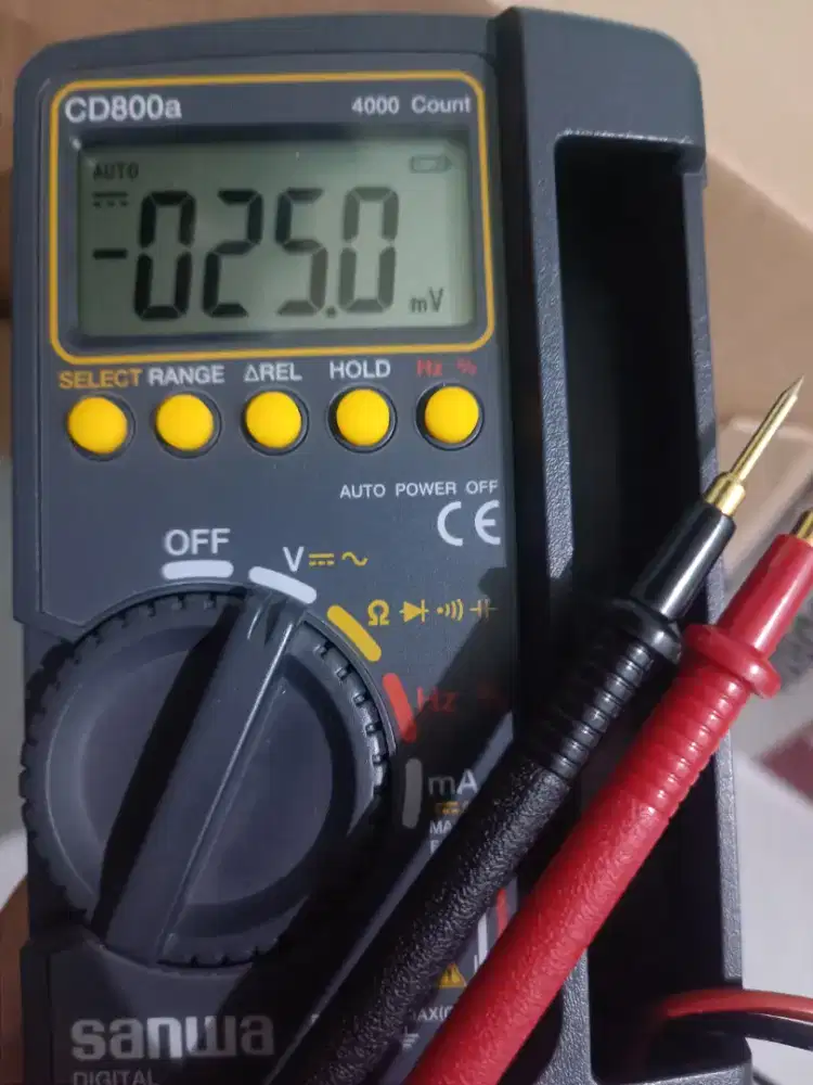 DIGITAL MULTIMETER SANWA CD 800A made in Japan