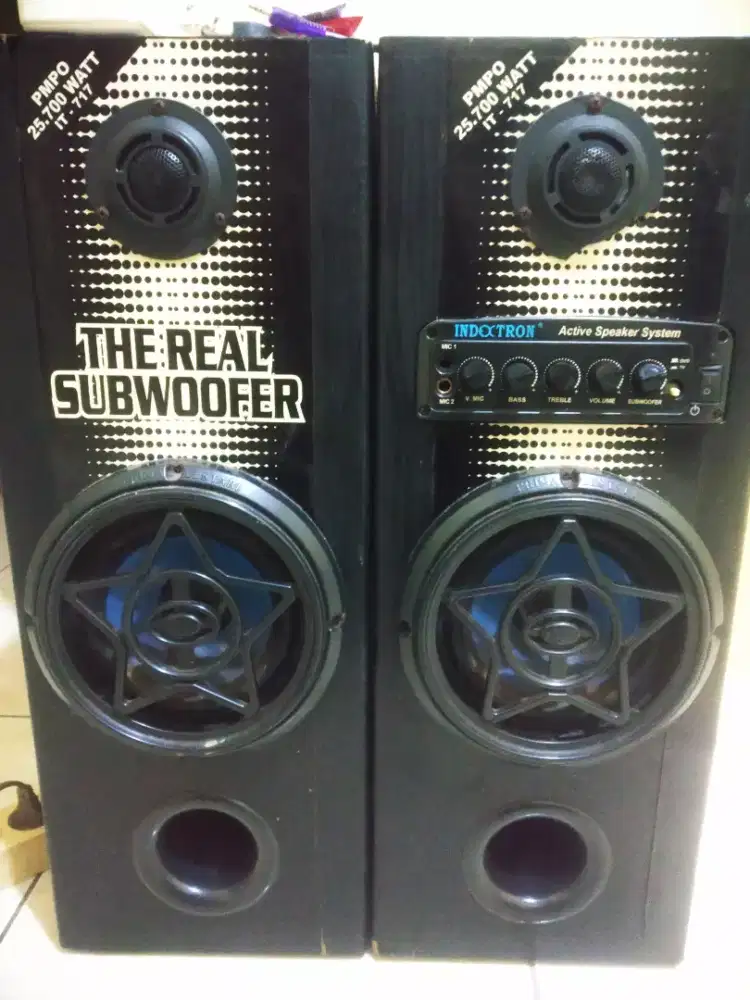 Speaker subwoofer + karaoke
