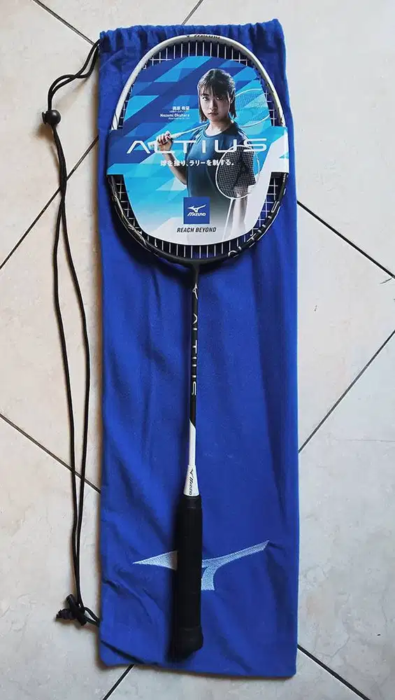 JUAL Raket Badminton MIZUNO ALTIUS 3.1 ZEST bkn Yonex Lining Victor