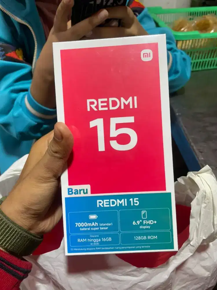 Redmi 15 8/128 new