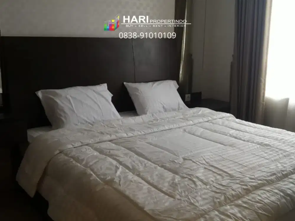 FOR RENT Apartment Denpasar Residence Kuningan City 1BR - Furnish Close to LRT MRT Busway Mall Ambasador Lotte Kokas