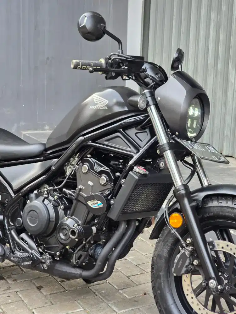 Moge Cruiser Honda Rebel 500/Cmx 500 Nik 2021 Km 2rb Like New Siap Gas