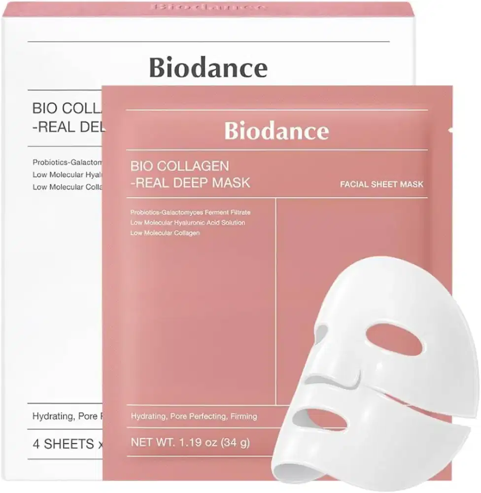 ORIGINAL Biodance Bio-Collagen Real Deep Mask Sheet 4pcs/box BIODANCE