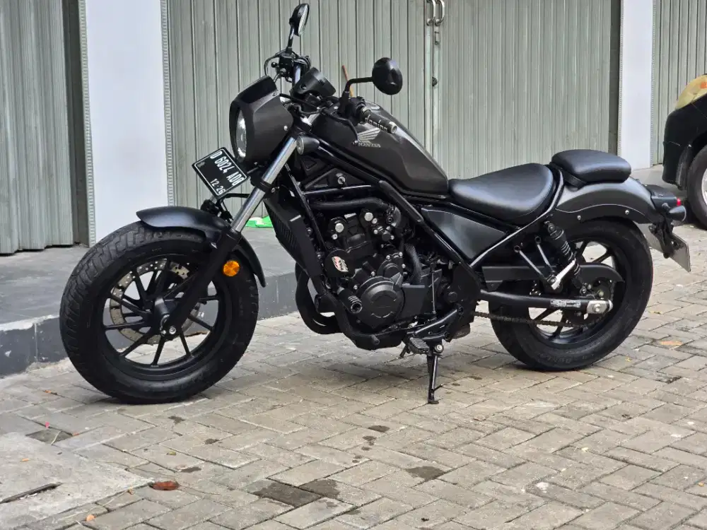 Moge Cruiser Honda Rebel 500/CMX 500 th 2021 Km 2rb Like New Siap Gas