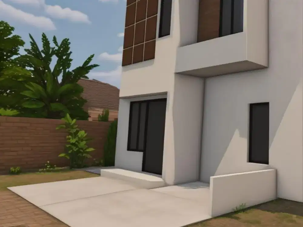 2 Unit Rumah New 2 Lantai Dekat LRT Harjamukti di Sukamaju Baru Depok