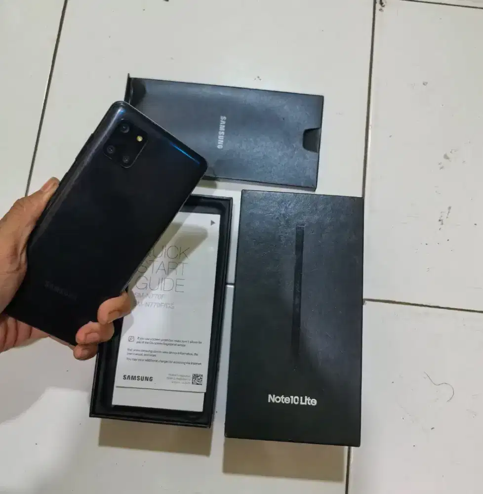 Samsung note 10lite mulus no minus