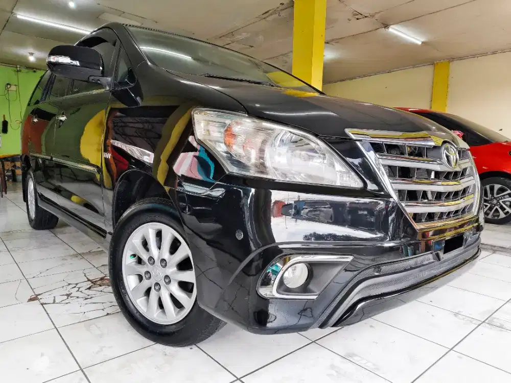 LOW KM.! TOYOTA INNOVA V 2.0 AT 2014 MATIC PERFECT TOP NO DIESEL 2015