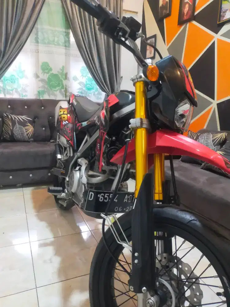KLX SE 2022 bf extrim motor jarang dibpake pisan km 3 RB motor baru