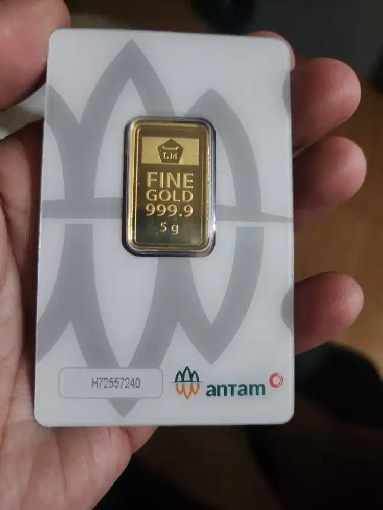 Logam Mulia LM 5 gram emas antam
