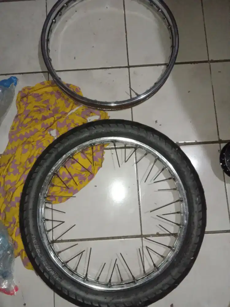 Velg ring 18 depan belakang