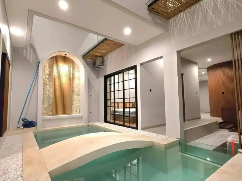 BRAND NEW VILLA 3BR WITH ROOFTOP FURNISHED BEST LOKASI DI NUSA DUA