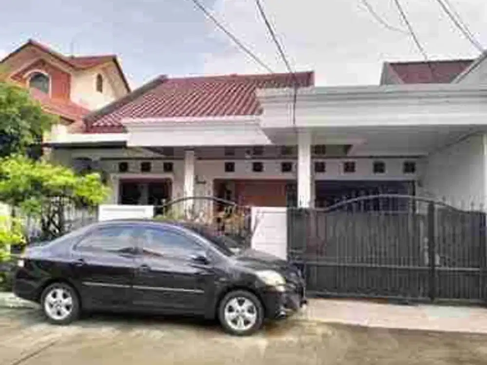 rumah 1lt 5kt tanah luas 280m² di komplek galaxy