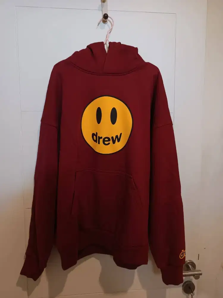 Drew House Hoodie Burgundy Original